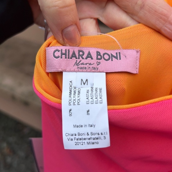 NWT CHIARA BONI LA PETITE ROBE Page Bic Long Cover-up in Mesh - Picture 4 of 6